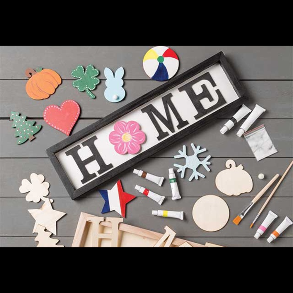 Annie’s Creative Kit, HOLIDAYS HOME SIGN, DIY